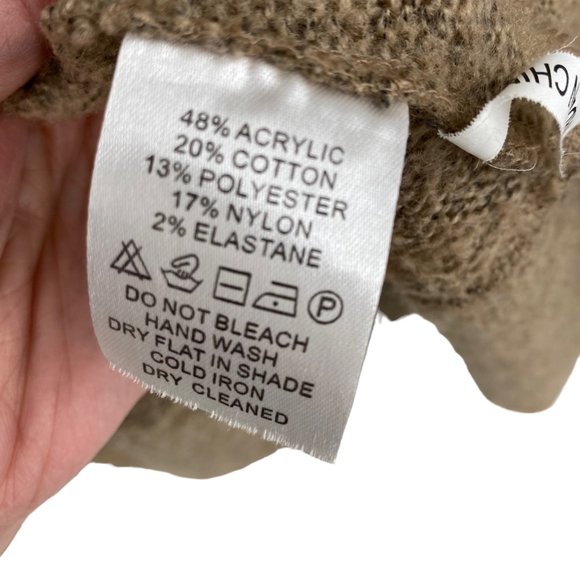 Fantazia Lagenlook Cardigan Swirl Sweater Coat Cardi Women's Medium Layered - Picture 10 of 10